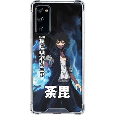 My Hero Academia Dabi Season 5 Galaxy S20 FE Clear Case